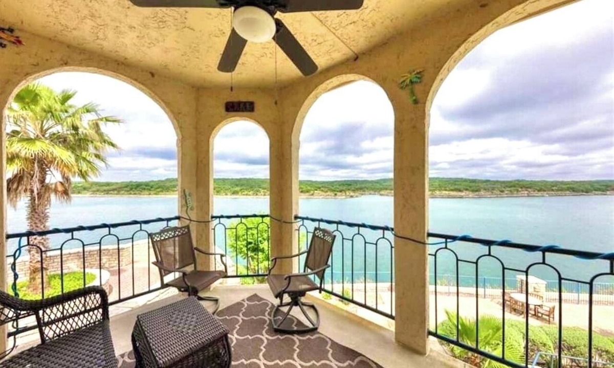 Highland Lake Estates Condo | 180 degree Lake View From Private Villa on the Island on Lake Travis!