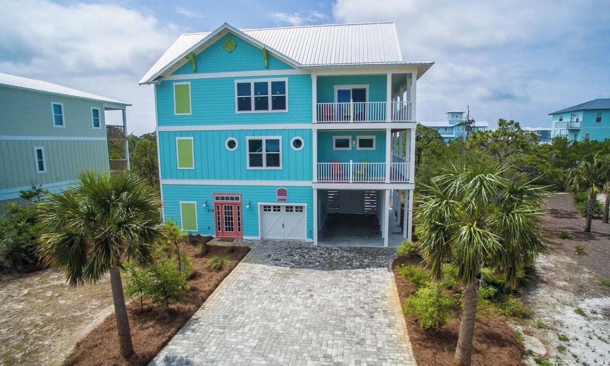 Seagrass House | Cape San Blas, FL. Private Heated Pool. Steps to the Beach!