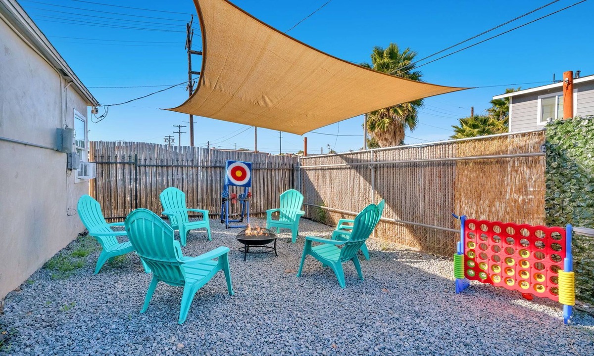 Stockton House | Chic 4BR Rental w/Parking, Games & Fire Pit