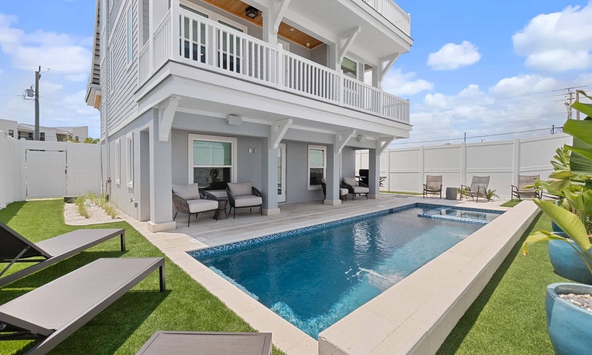 St. Augustine Beach House | E Komo Mai - Pool, Elevator, Roof Deck Views