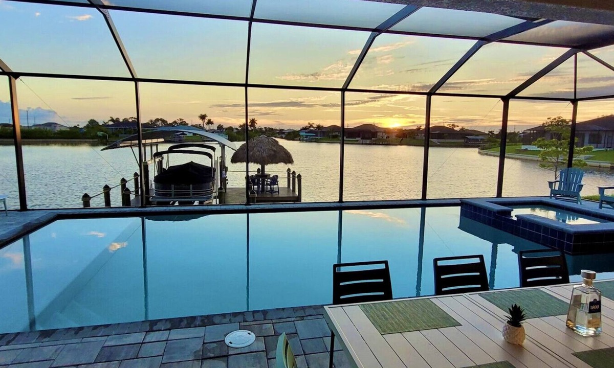 Burnt Store House | Elite Sunset Oasis | Heated Pool/Spa | Game Room