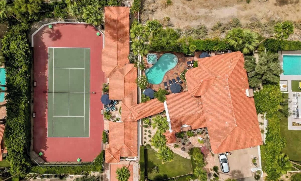 The Mesa House | Estate 8 luxury tennis estate 360 views