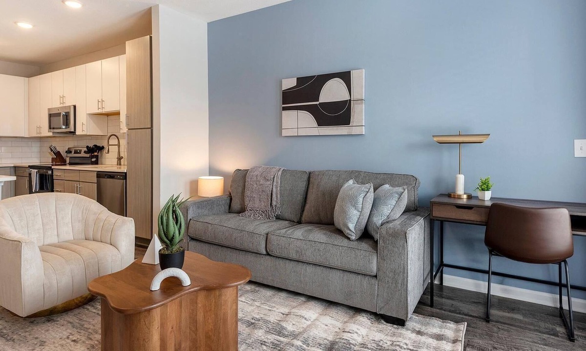 Charlotte Apartment | Landing | Modern 1BD, Yoga Studio, Pool