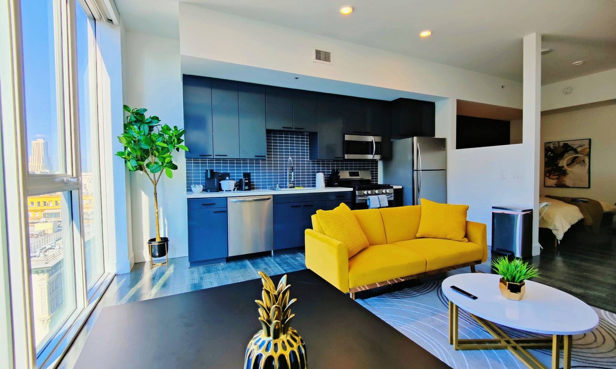 Historic Core Apartment | Luxury High-Rise in DTLA w/Fast Wi-Fi, Pool, Gym