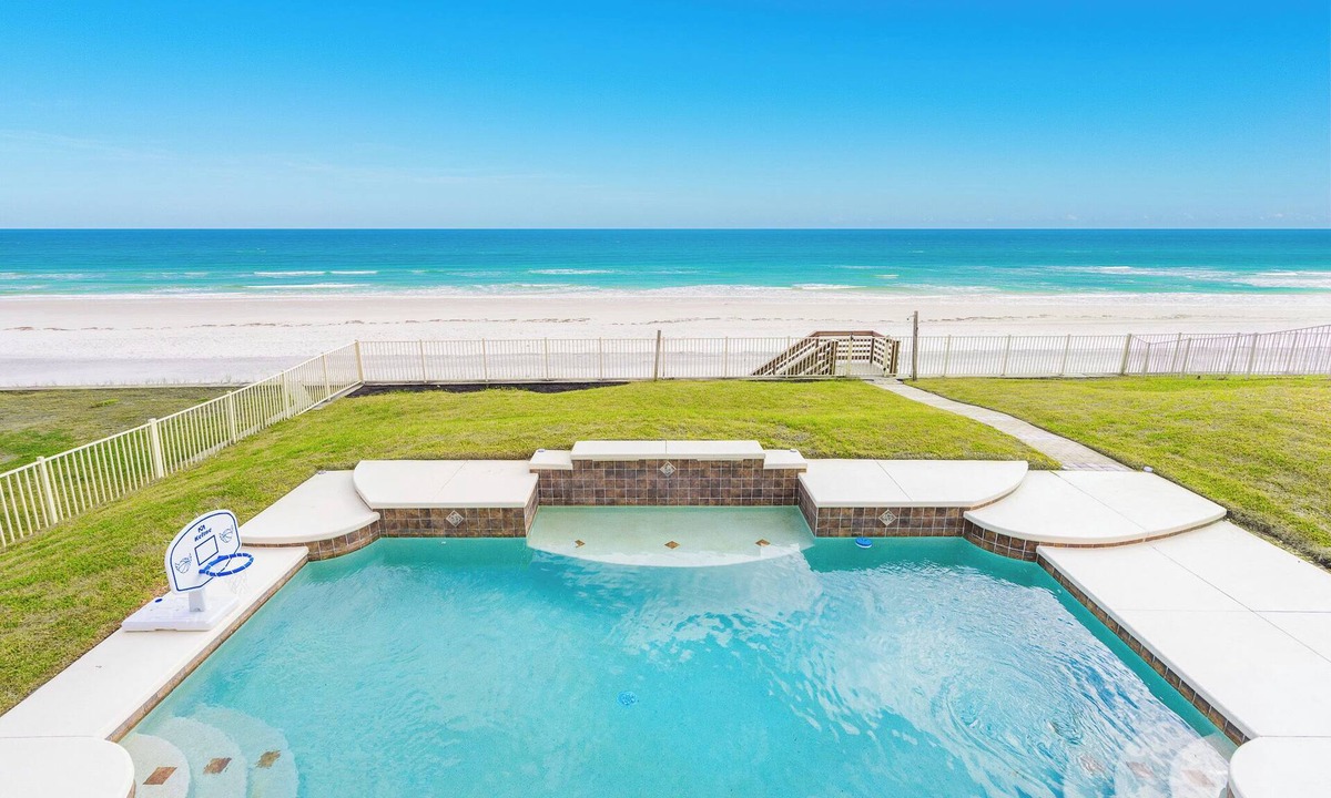 Ponce Inlet House | Oceanfront Pool Home-No-Drive Beach-Tequila Sunrise