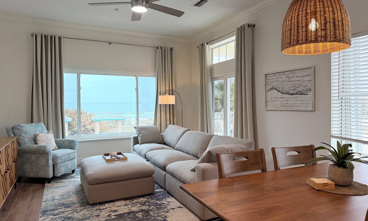 New Smyrna Beach House | Oceanfront Townhome Beach Access 4BR/3.5BA Sleeps 10 Steps to Flagler Ave