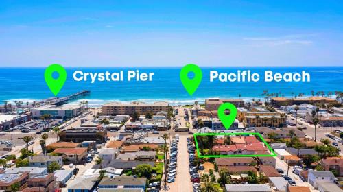 North Pacific Beach House | One Block to Pacific Beach Pier and Boardwalk
