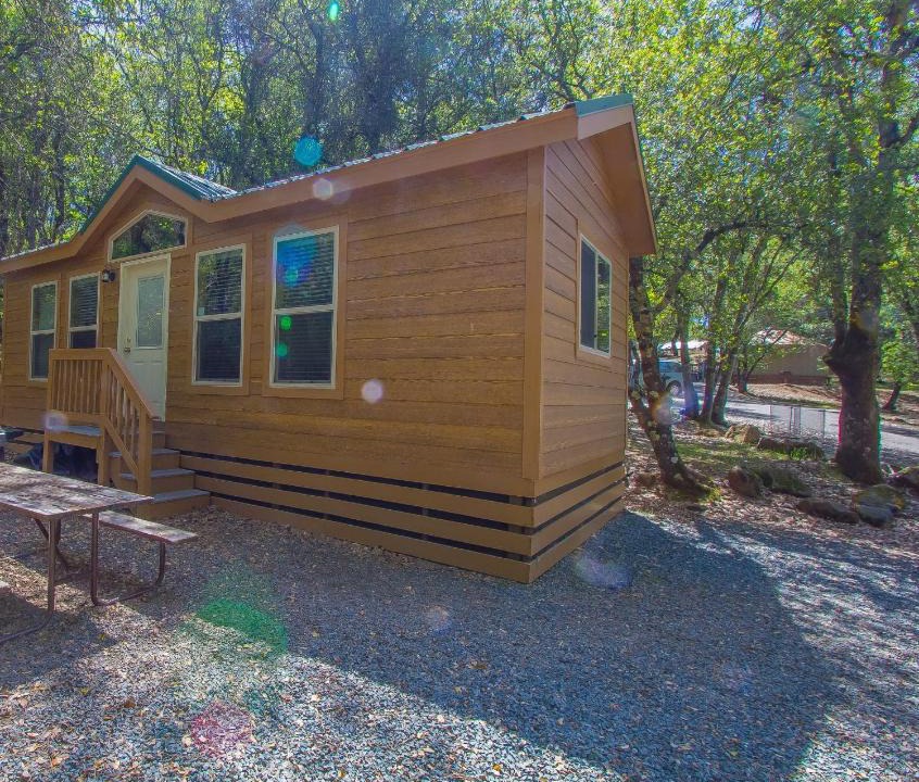 Lotus Resort | Ponderosa Camping Resort One-Bedroom Cabin 4