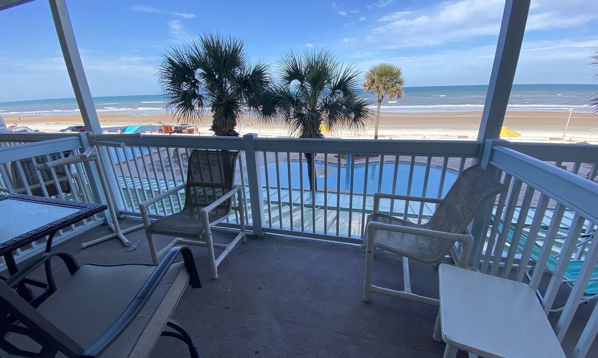Ortona Park Condo | POOL OPEN! Direct Oceanfront 1 Bedroom Suite at Daytona Bch Resort