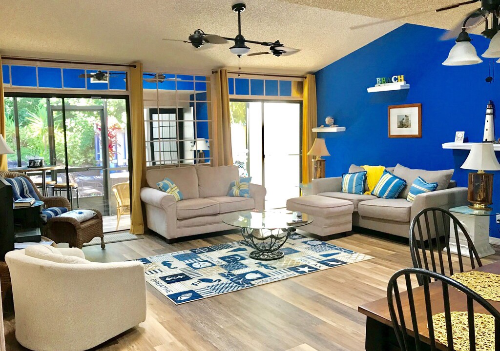 New Smyrna Beach Apartment | Sea Woods 3/2 Condo Villa 4253