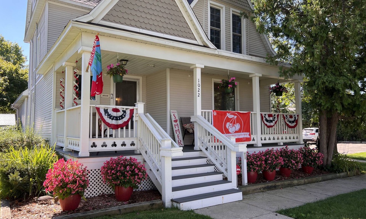 Traverse City Apartment | Walk to Beach + Downtown, Sleeps 6, Private Entry, Parking, Grill- #1