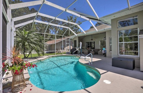 Indian Trails House | Upscale Palm Coast Home with Pool 7 Mi to Beaches!