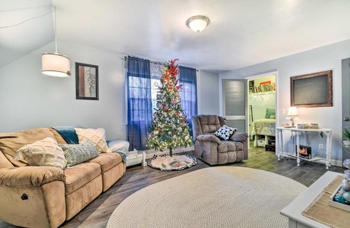 Clio Apartment | 14 Mi to Frankenmuth: Apt on 3 Acres in Clio!