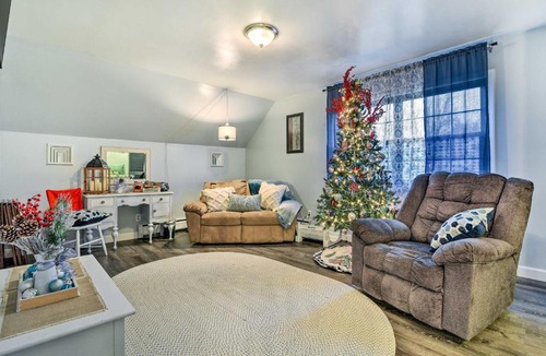 Clio Apartment | 14 Mi to Frankenmuth: Apt on 3 Acres in Clio!