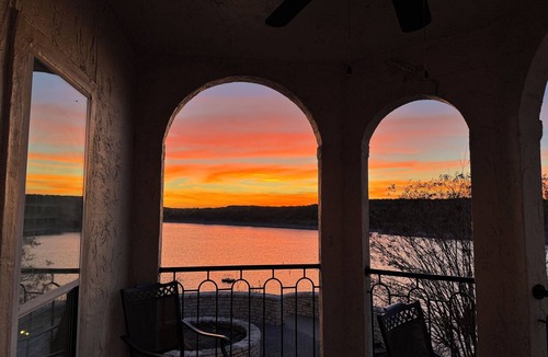 Highland Lake Estates Condo | 180 degree Lake View From Private Villa on the Island on Lake Travis!