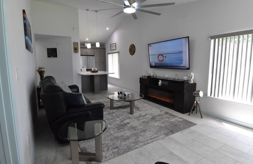 Cocoa Isles Country Club Condo | 321 lift off, rockets and dolphins from your window