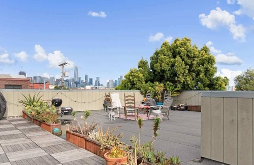 Mission District Condo | 4 Bedroom Modern Flat w/City Views & Huge Deck