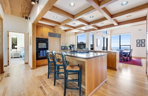 Sea Ranch House | Architectural stunner with ocean view, private hot tub & deck - near trail