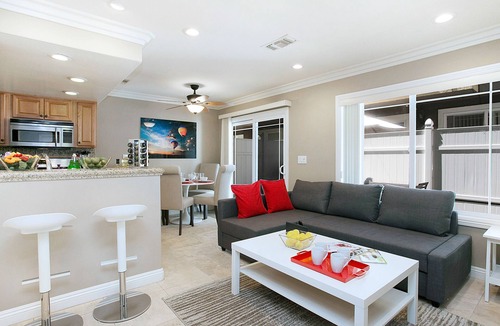 Westside Costa Mesa House | Awesome Multi Level - Large Patio - Fast WIFI - Work Desks - Self Check In! (CM-2)