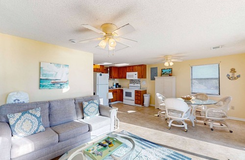 Indian Pass House | Beachfront dune cottage with deck & view of St Vincent Island