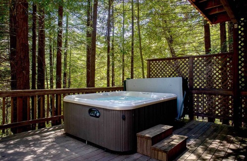 Cazadero House | Beautiful Forest Hideaway - Hot Tub, Trees, Views and Privacy