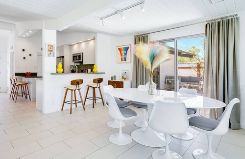 Palm Springs House | Casa Mila - Mid-Century Oasis w/Pool, Spa & Mountain Views