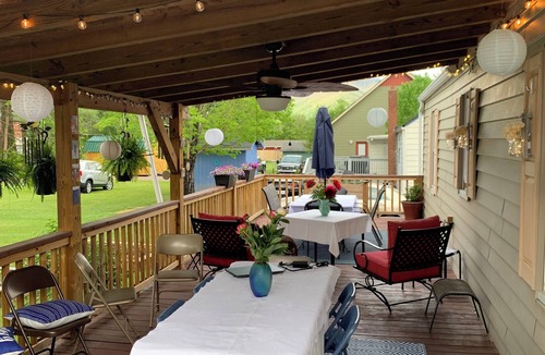 Waynesville House | Charming 2-bedroom house with AC, WiFi in serene Waynesville