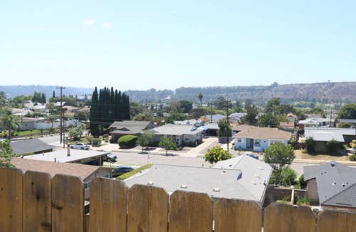 Allied Gardens House | Comfy, cozy updated guest home with private outdoor patio and canyon views