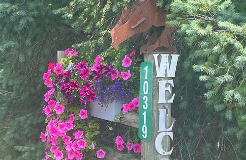 Traverse City Cabin | Cozy cabin in our private woods, close to a bike trail, winery, and lakes