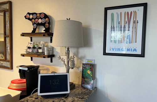 Nellysford Condo | Cozy Wintergreen Retreat- Clean, Updated & Convenient, King Bed, Non-Smoking