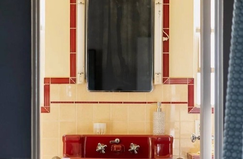 Lemon Grove House | Dazzling Art Deco Home in San Diego's Lemon Grove. Hot Tub and Rooftop Deck!