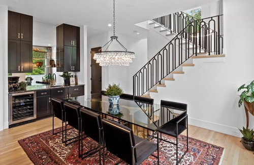 Villa Heights House | Designer Custom Home w/ Skyline Views