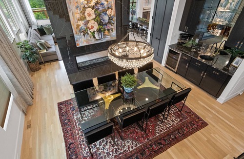 Villa Heights House | Designer Custom Home w/ Skyline Views