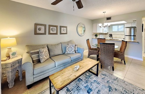 Butler Beach Condo | Ground-Floor Condo with Patio, Community Pool and Direct Beach Access.