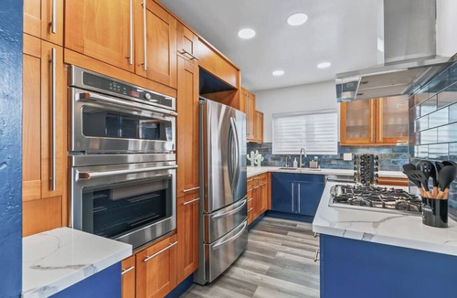 North Park House | Heated Pool, Fireplace, Tropical Backyard, SD Zoo, SD1