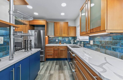 North Park House | Heated Pool, Fireplace, Tropical Backyard, SD Zoo, SD1