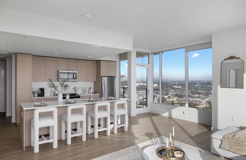 Civic Core Condo | High-Rise Downtown Condo w/Water, Petco Park & Coronado Bridge Views