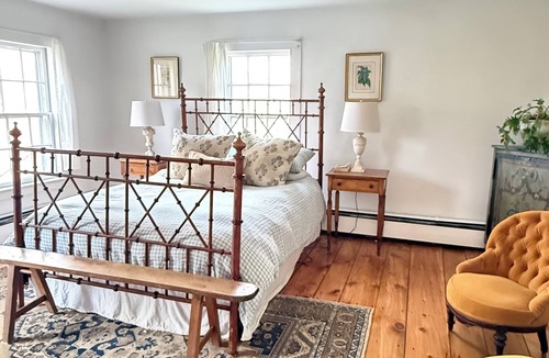 Brainard House | Historic Hudson Valley Farmhouse on 15 Private Acres with Pool