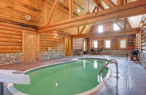 Alger House | Indoor Pool & Hot Tub! Spacious Sterling Cabin