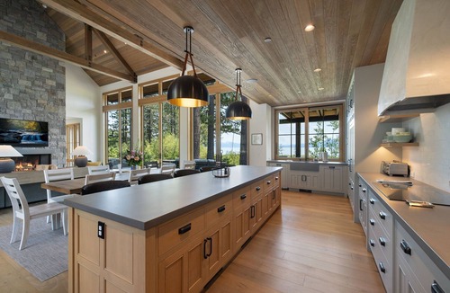 Lake Forest House | Lake Forest Luxe - Spacious Lakefront Tahoe Retreat, Private Hot Tub, Media Room, EV Charger