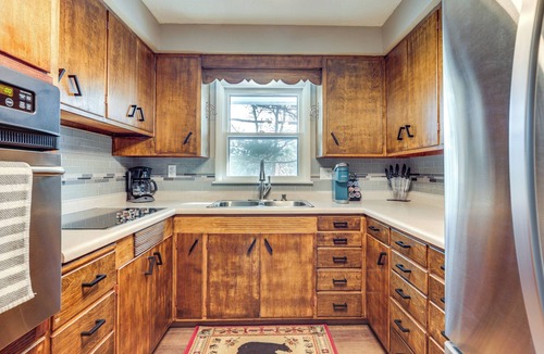 Eagle River House | Lakefront Eagle River Retreat w/Dock & Fire Pit!