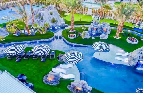 Indio House | Lazy River All Inclusive Theatre Arcade Pickleball