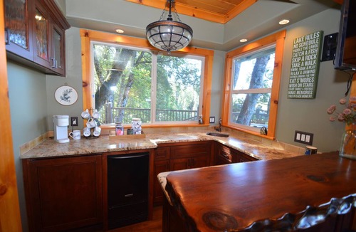 Bass Lake House | Longview Home: Multi-level home in a lakeside community with a Private Beach Club and private dock