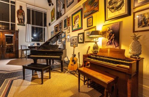 Tomales House | Luxury 1920s Bank Loft, Art Gallery & Music Space in Tomales, CA
