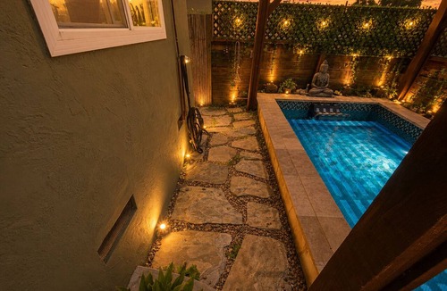 Corridor House | Luxury Pool Home, Outdoor Shower, Central, Walk to all restaurants
