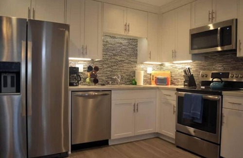 Crown Point Apartment | Luxury Studio #1 - 167 ft to Boardwalk - Patio