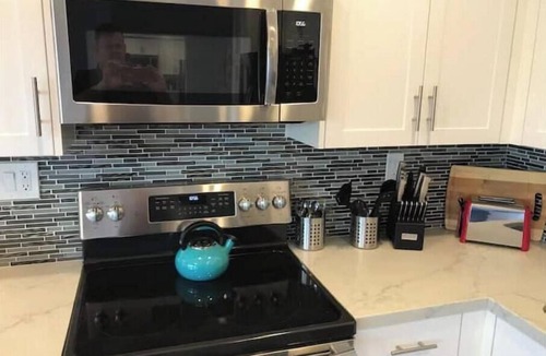 Crown Point Apartment | Luxury Studio #1 - 167 ft to Boardwalk - Patio