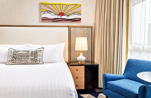 Civic Core Hotel | Modern King Stay Steps from Gaslamp, Bayfront & Little Italy