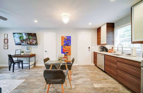 Cherry Condo | Modern Myers Park 1BR · Ground Floor · Free Parking · near Atrium CMC & Uptown