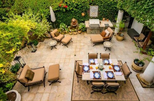 Beach Barber Tract House | Monte Vista Tuscan Villa - Ocean Views Secret Garden & Steps to Windansea